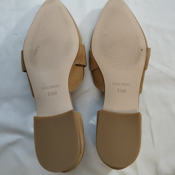 Nine West Women's Gorel Flat Leather Loafer - Picture 7 of 7